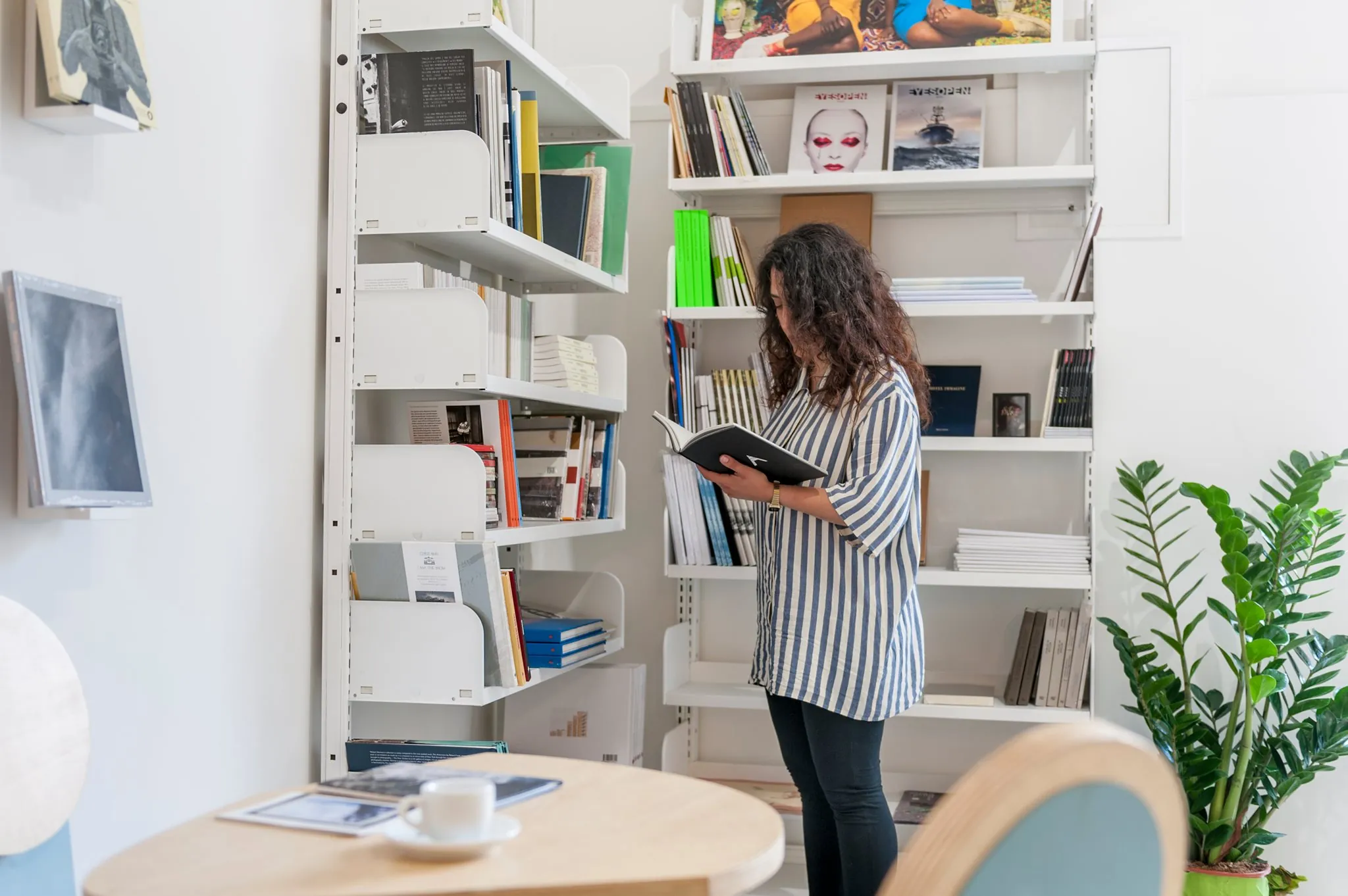 Libreria della scuola di fotografia