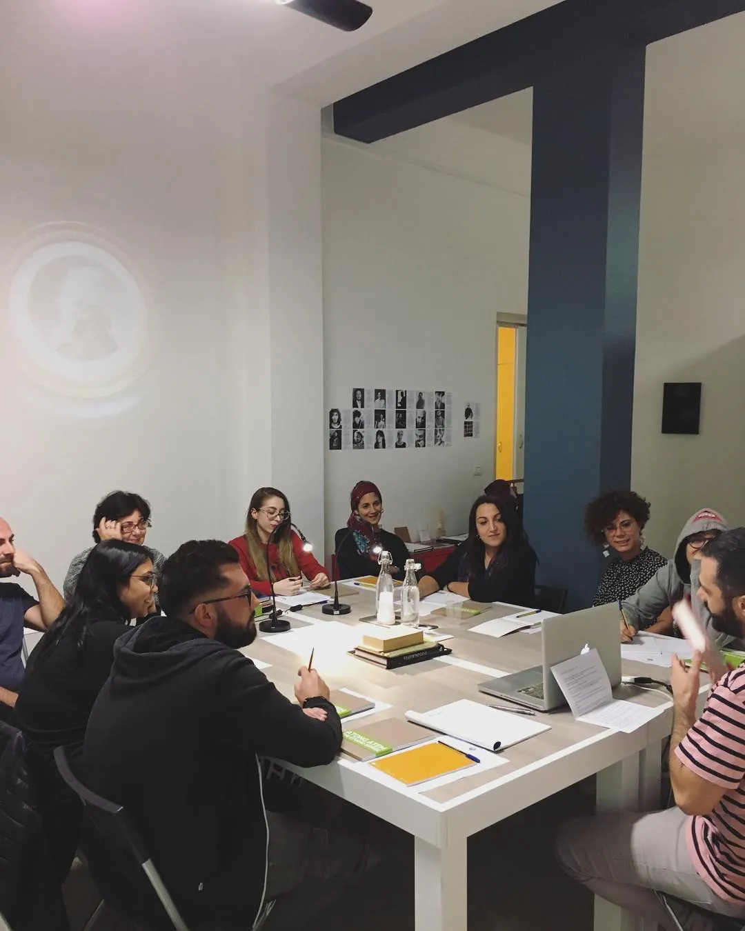 Masterclass nella sala studio
